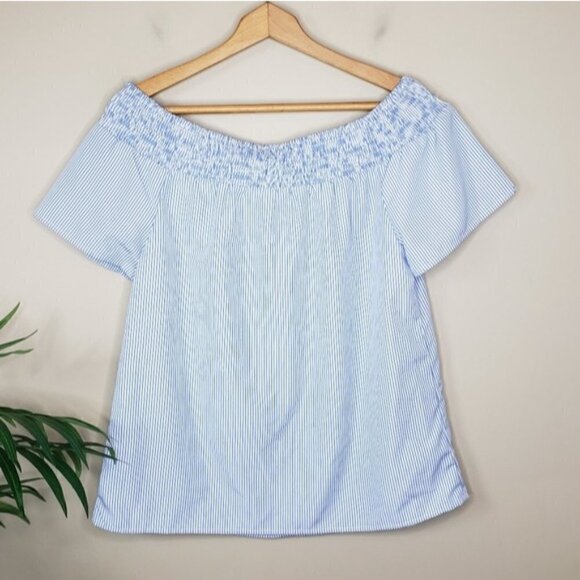 NWT Stitch Fix Alice Blue | Malika Off Shoulder Top Size XS - Picture 5 of 6
